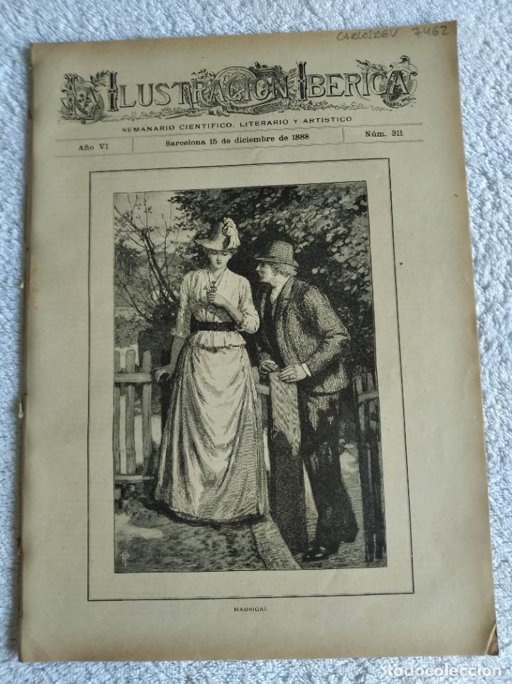 Coleccionismo de Revistas y Peri&oacute;dicos: LA ILUSTRACI&Oacute;N IB&Eacute;RICA. N&ordm; 311. A&Ntilde;O 1888. LA CATEDRAL DE AREZZO. EXPOSICI&Oacute;N UNIVERSAL DE BARC.. LEER