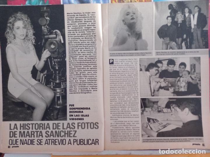 Coleccionismo de revistas y peri&oacute;dicos: EL DESNUDO DE MARTA SANCHEZ POR CESAR LUCAS TINA SAINZ OLE OLE