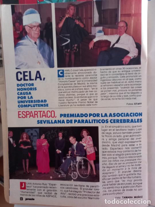 Coleccionismo de Revistas y Peri&oacute;dicos: CAMILO JOSE CELA ROCIO JURADO ESPARTACO CHARO REINA