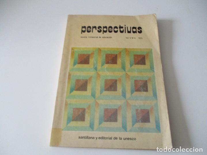 Coleccionismo de Revistas y Peri&oacute;dicos: PERSPECTIVAS Vol. V N&ordm;4 1975 (revista trimestral de educaci&oacute;n) W14230