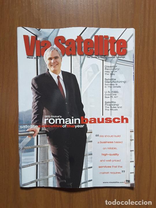 Coleccionismo de revistas y peri&oacute;dicos: Via Satellite - March 2002