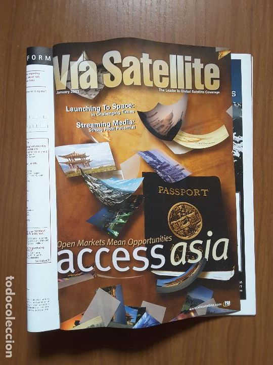 Collectionnisme de Revues et Journaux: Via Satellite - January 2003