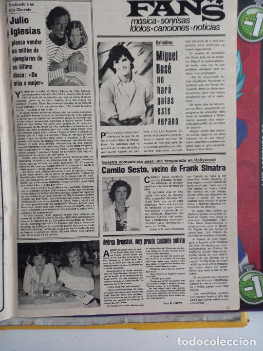Coleccionismo de Revistas y Peri&oacute;dicos: camilo sesto miguel bose pecos julio iglesias andrea bronston