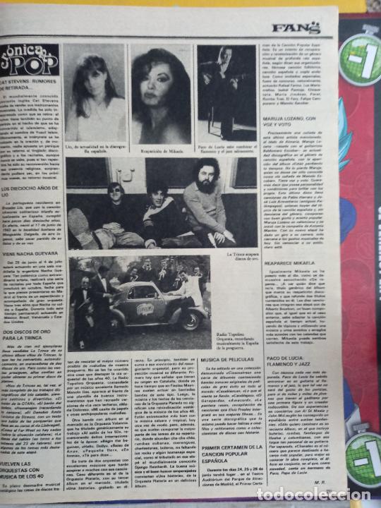 Coleccionismo de revistas y peri&oacute;dicos: la trinca LIO PACO DE LUCIA mikaela radio topolino orquesta