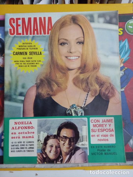 Coleccionismo de Revistas y Peri&oacute;dicos: recorte portada de carmen sevilla noelia alfonso miss espa&ntilde;a