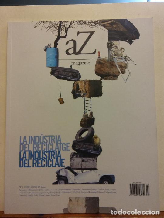 Coleccionismo de Revistas y Peri&oacute;dicos: REVISTA AZ MAGAZINE. LA INDUSTRIA DEL RECICLATGE. LA INDUSTRIA DEL RECICLAJE. N&ordm;5 2008