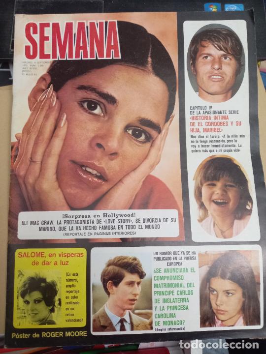 Sammeln von Zeitschriften und Zeitungen: recorte portada de ali mac graw carolina de monaco el cordobes salome