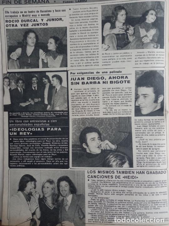 Coleccionismo de Revistas y Peri&oacute;dicos: rocio durcal antonio morales junior los mismos juan diego elena