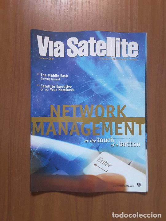Sammeln von Zeitschriften und Zeitungen: Via Satellite - February 2002