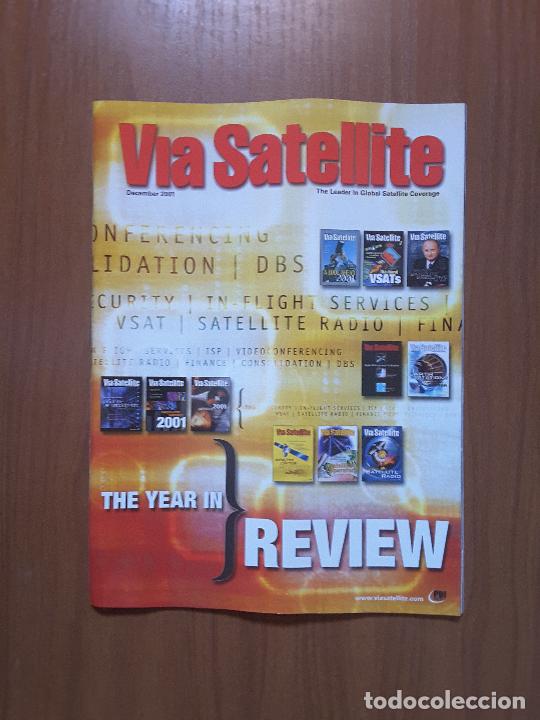 Collectionnisme de Revues et Journaux: Via Satellite - December 2001