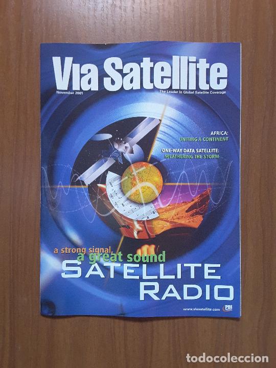 Coleccionismo de revistas y peri&oacute;dicos: Via Satellite - November 2001