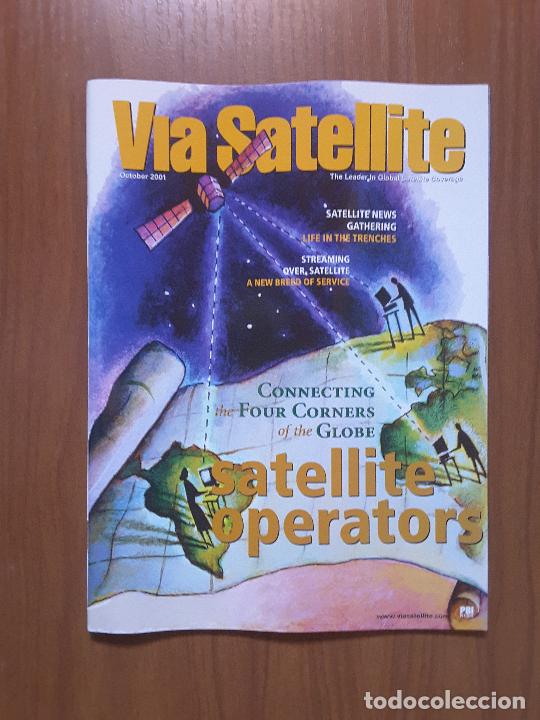 Collectionnisme de Revues et Journaux: Via Satellite - October 2001
