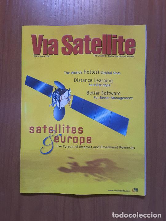 Coleccionismo de revistas y peri&oacute;dicos: Via Satellite - September 2001