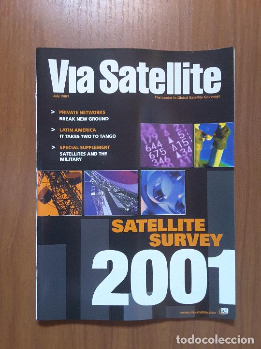 Collection Magazines and Newspapers: Via Satellite - July 2001