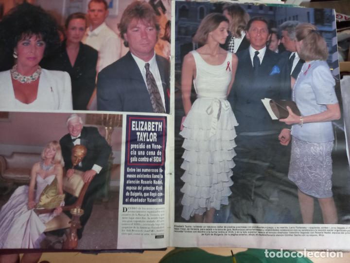 Coleccionismo de Revistas y Peri&oacute;dicos: ELIZABETH TAYLOR JUNTHER SACHS MIRJA VALENTINO ROSARIO NADAL YOKO ONO LAUREN BACALL