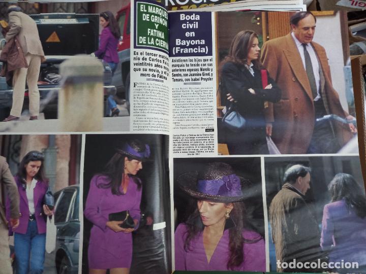 Coleccionismo de Revistas y Peri&oacute;dicos: el marques de gri&ntilde;on fatima de la cierva isabel preysler