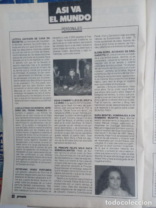 Coleccionismo de revistas y peri&oacute;dicos: LOS PERFUMES DE ESTEFANIA DE MONACO SARA MONTIEL