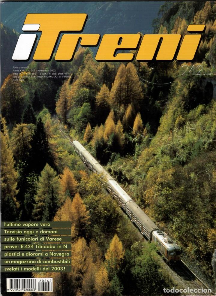 Coleccionismo de Revistas y Peri&oacute;dicos: I TRENI N&ordm; 242, 11.2002, 70 pp.- Ferrocarriles. Ferrovie. Railways. MODELISMO (VER DESCRIPCI&Oacute;N)