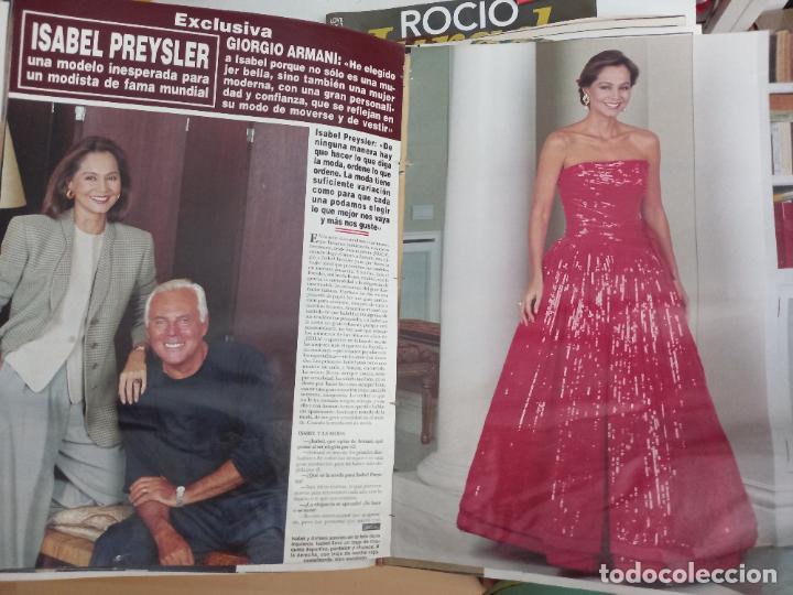 Coleccionismo de Revistas y Peri&oacute;dicos: isabel preysler giorgio armani