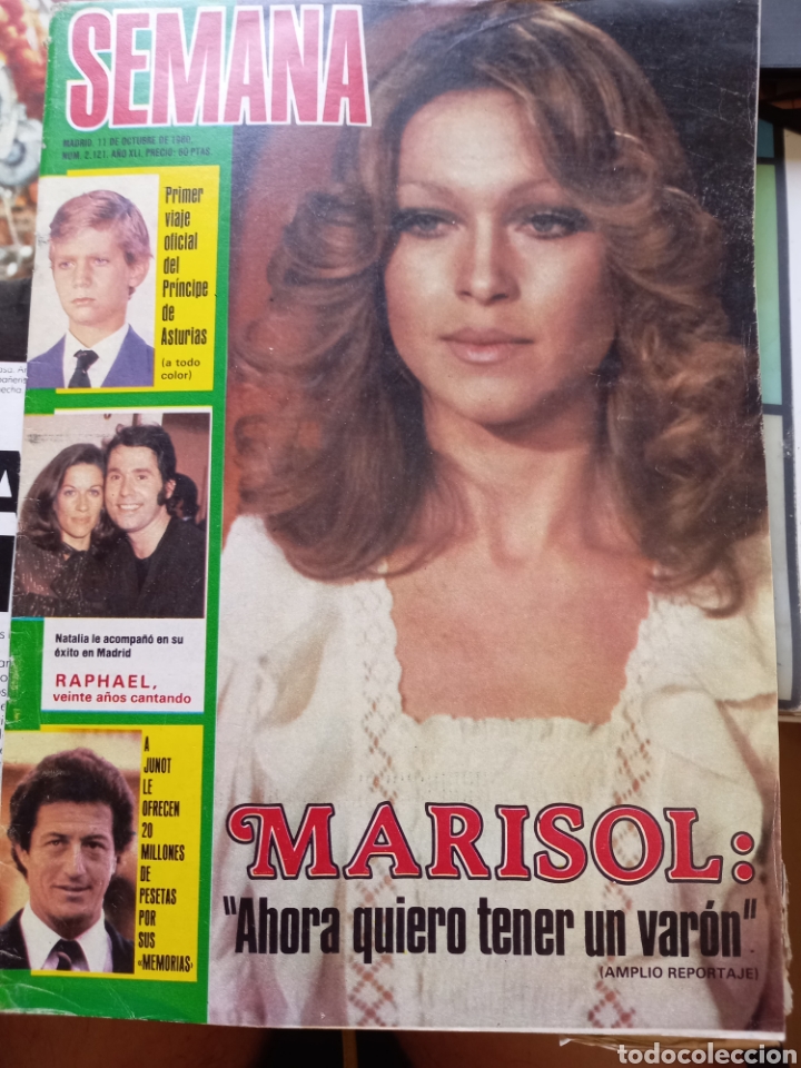 Sammeln von Zeitschriften und Zeitungen: recorte portada marisol