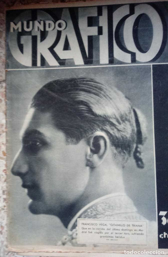 Coleccionismo de Revistas y Peri&oacute;dicos: MUNDO GR&Aacute;FICO: N&ordm; 1022 , 3 de junio de 1931 , &ldquo; Del ambiente y de la vida aturdimientos suicidas&rdquo; po