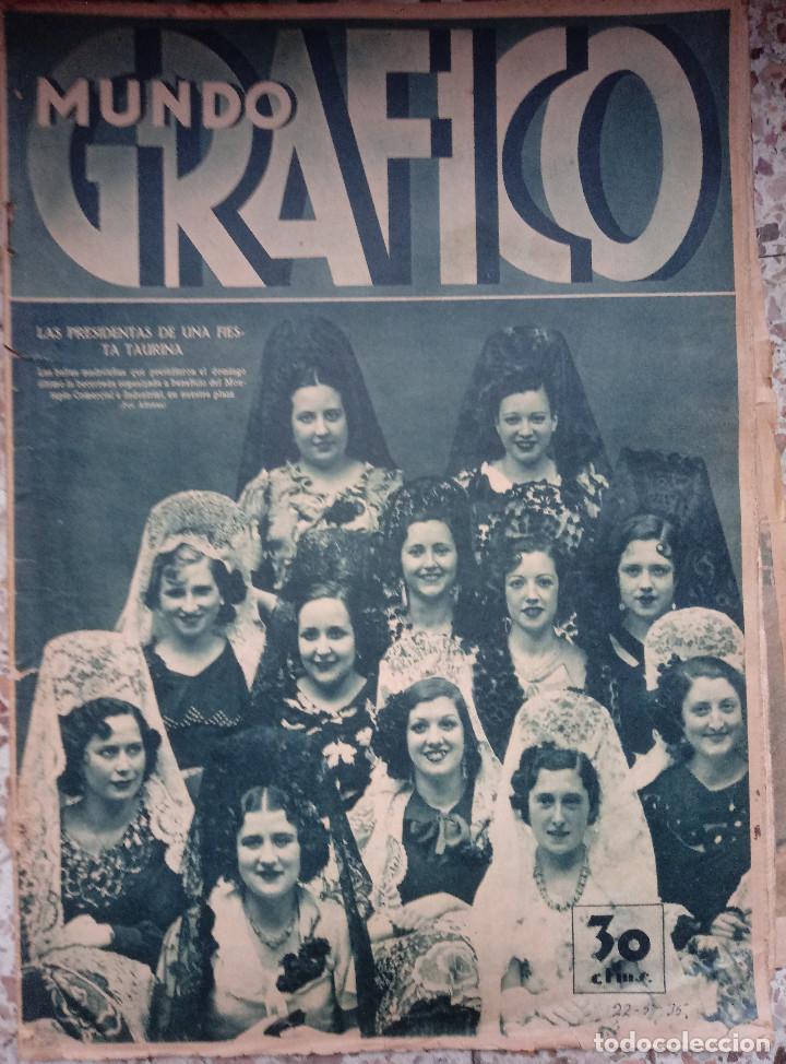Coleccionismo de Revistas y Peri&oacute;dicos: MUNDO GR&Aacute;FICO n&ordm; 1229 , 22 mayo de 1935, &ldquo;Una entrevista con el embajador de Espa&ntilde;a en Mejico, don E