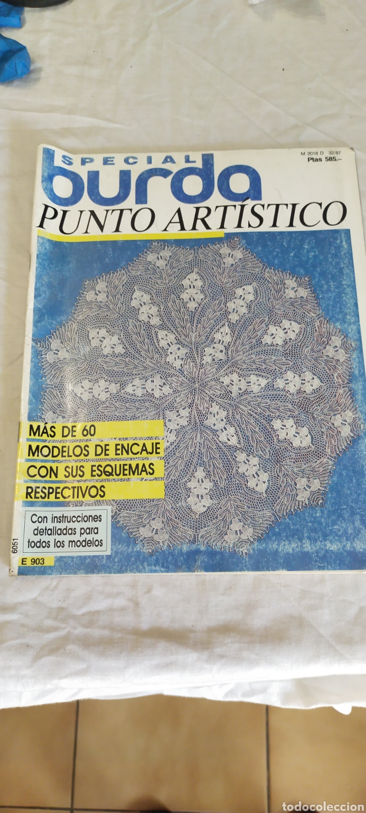 Coleccionismo de Revistas y Peri&oacute;dicos: Especial burda punto art&iacute;stico