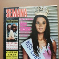 Coleccionismo de Revistas y Periódicos: SEMANA - Nº-1.598. Lote 361677915