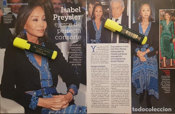 Coleccionismo de Revistas y Peri&oacute;dicos: Reportaje Isabel Preysler 13.02.2019