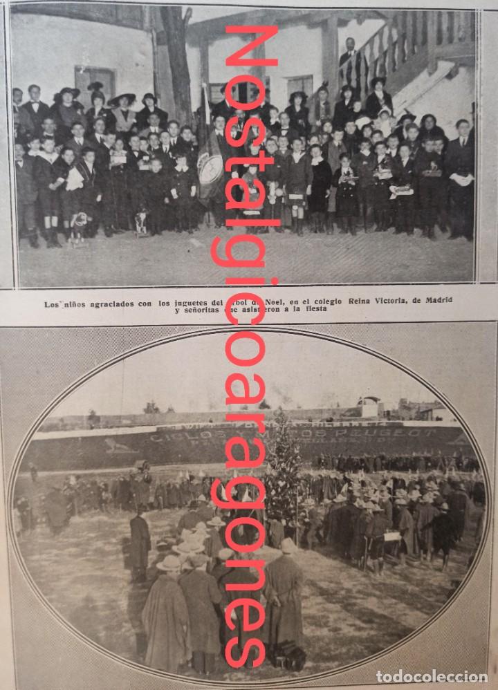 Collezionismo di Riviste e Giornali: Madrid repvjuguetes colegio Victoria Exploradores en vel&oacute;dromo Foto revista principio siglo XX 191E