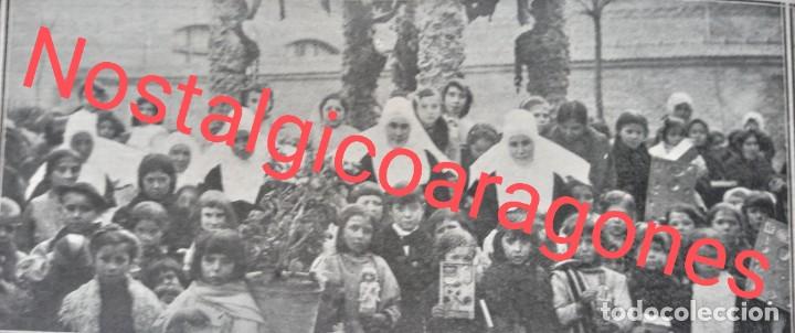 Collezionismo di Riviste e Giornali: Zaragoza Hermanas Santa Ana reparto juguetes Foto revista principio siglo XX 191E