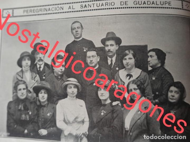 Collezionismo di Riviste e Giornali: Peregrinaci&oacute;n S&deg; Guadalupe C&aacute;ceres peregrinos extrem padre Adallurto foto revista pio siglo XX 191E