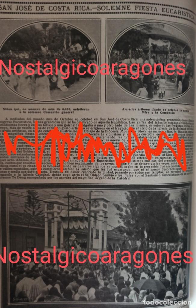 Collezionismo di Riviste e Giornali: San Jos&eacute; de Costa Rica Fiesta Foto revista principio siglo XX 191E