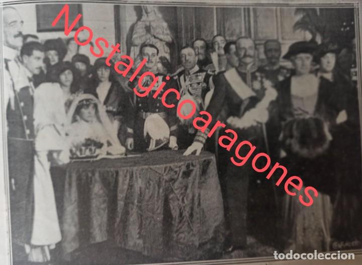 Collection Magazines and Newspapers: Boda Luis Figueroa conde Romanones Foto revista principio siglo XX 191E