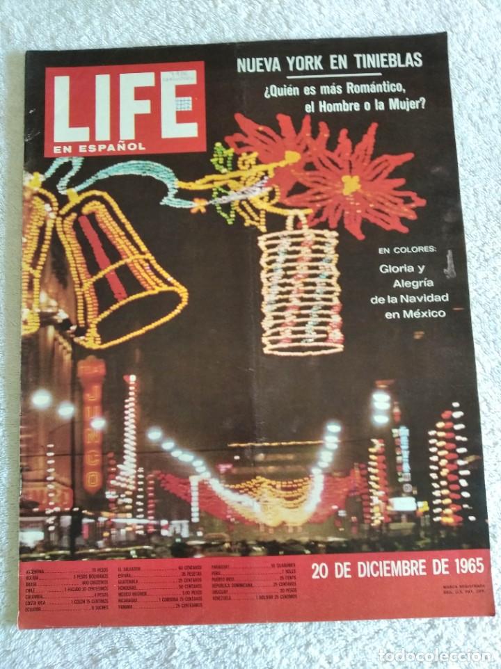 Collezionismo di Riviste e Giornali: LIFE EN ESPA&Ntilde;OL. N&ordm; 13. VOL. 26. GLORIA Y ALEGR&Iacute;A DE LA NAVIDAD EN M&Eacute;JICO. 20 DICIEMBRE 1965.. LEER