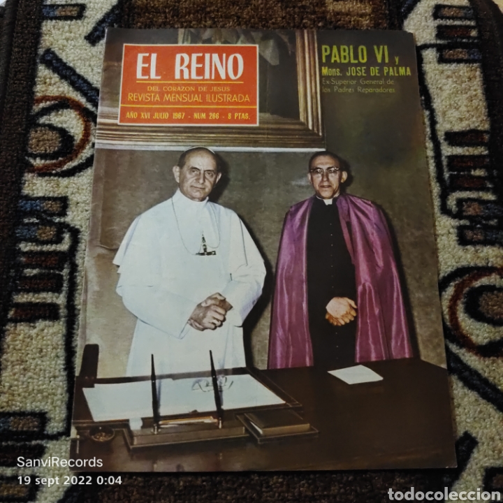 Coleccionismo de revistas y peri&oacute;dicos: REVISTA EL REINO DEL CORAZ&Oacute;N DE JES&Uacute;S N&deg; 266 (JULIO 1967)