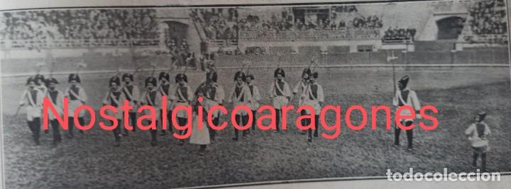 Collectionnisme de Revues et Journaux: San Sebasti&aacute;n alabarderos corrida beneficiencia Foto revista principio siglo XX 191E