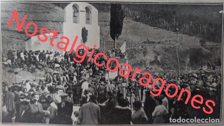 Sammeln von Zeitschriften und Zeitungen: Barcelona ermita San Medin Foto revista principio siglo XX 191E