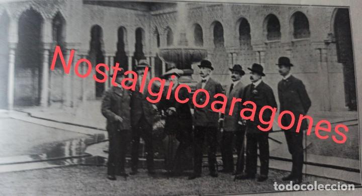 Colecionismo de Revistas e Jornais: Granada visita general frances Lyautey y s&eacute;quito Foto revista principio siglo XX 191E