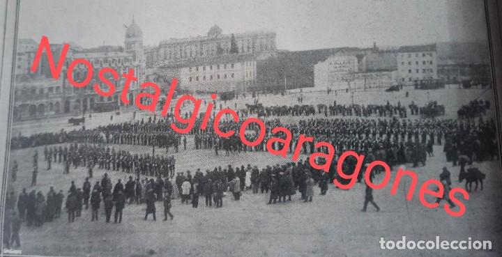Colecionismo de Revistas e Jornais: Madrid plaza, Espa&ntilde;a regimiento zapadores Foto revista principio siglo XX 191E