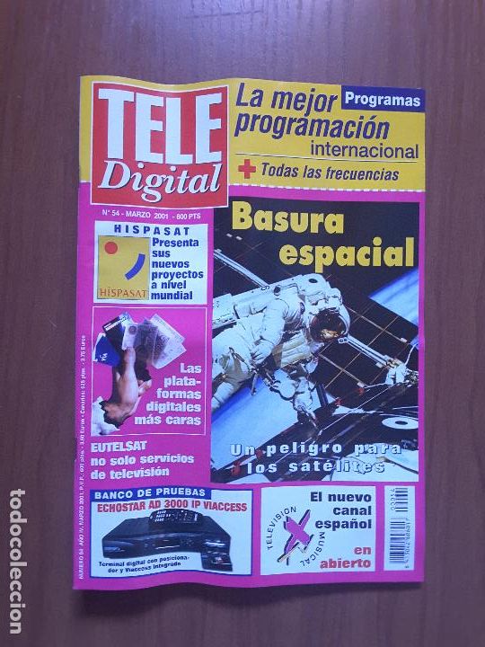 Collectionnisme de Revues et Journaux: Tele Digital 54