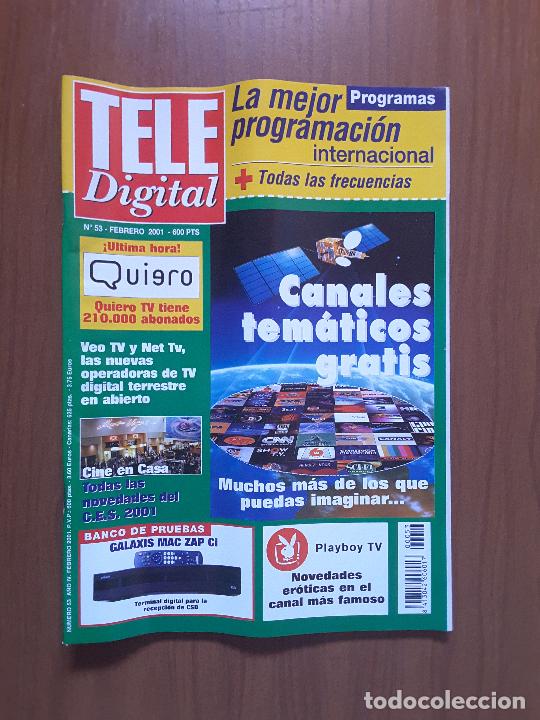 Coleccionismo de revistas y peri&oacute;dicos: Tele Digital 53