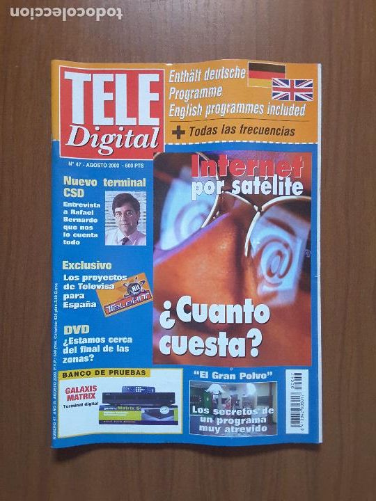 Coleccionismo de revistas y peri&oacute;dicos: Tele Digital 47