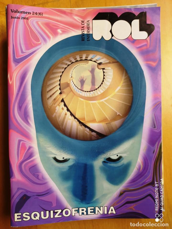 Coleccionismo de revistas y peri&oacute;dicos: REVISTA DE ENFERMER&Iacute;A ROL - VOLUMEN 24 ( 6 ) - JUNIO 2001 - ESQUIZOFRENIA