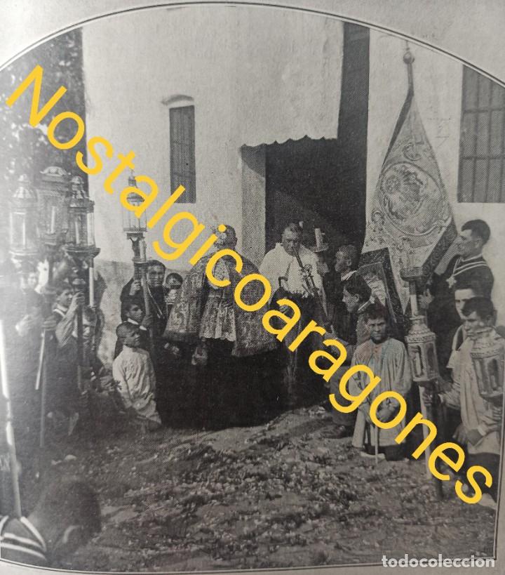 Sammeln von Zeitschriften und Zeitungen: Santo vi&aacute;tico Huerta Valenciana Foto revista principio siglo XX 191E