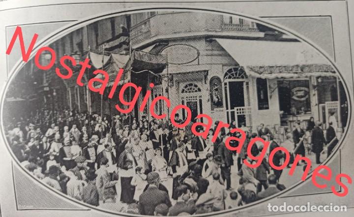 Coleccionismo de revistas y peri&oacute;dicos: Barcelona conducci&oacute;n vi&aacute;tico parroquia Santos Justo y Pastor Foto revista principio siglo XX 191E