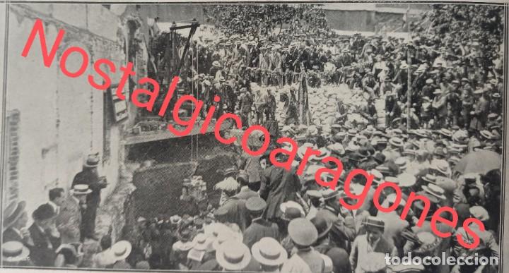 Collection Magazines and Newspapers: Barcelona primera piedra Centro Arag&oacute;n es Foto revista principio siglo XX 191E