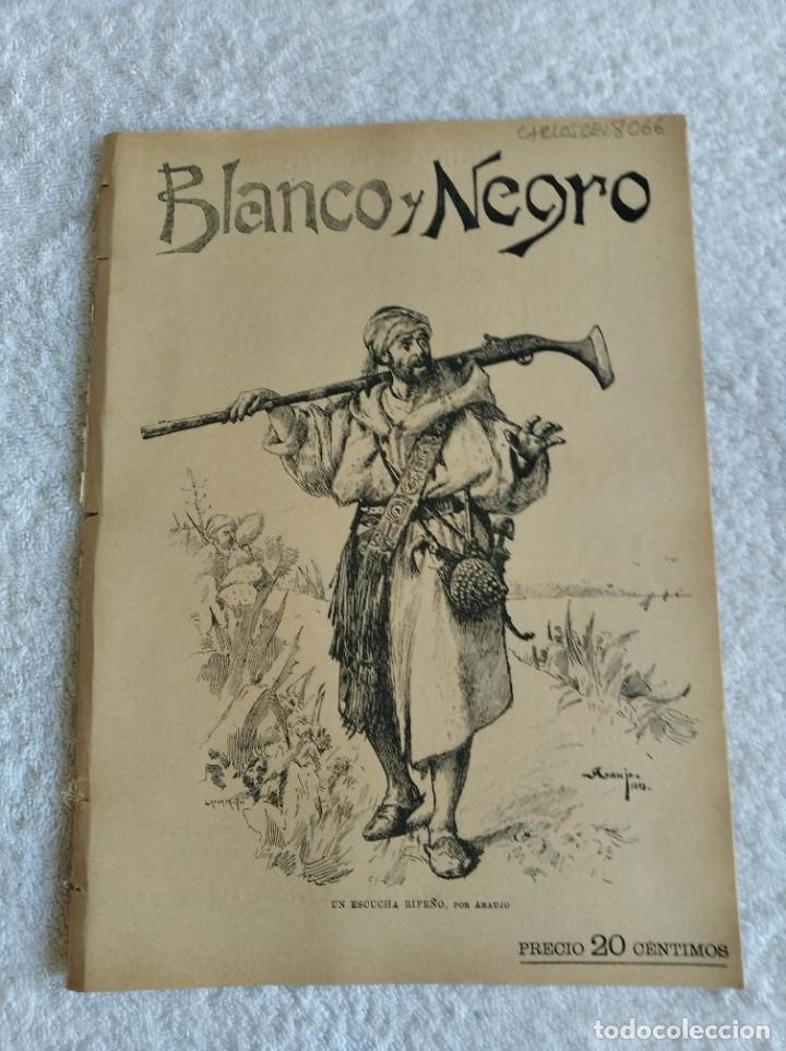 Collezionismo di Riviste e Giornali: BLANCO Y NEGRO. N&ordm; 136. A&Ntilde;O 1893. LOS GENERALES DE &Aacute;FRICA. EL CAPIT&Aacute;N ARIZA. LA ZONA NEUTRAL... LEER