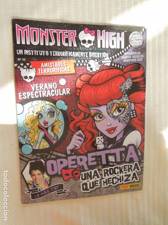 Coleccionismo de revistas y peri&oacute;dicos: MONSTER HIGH -N&ordm; 10 - REVISTA OFICIAL UNA ROCKERA QUE HECHIZA