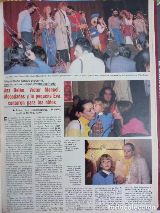 Coleccionismo de Revistas y Peri&oacute;dicos: mocedades ana belen victor manuel massiel